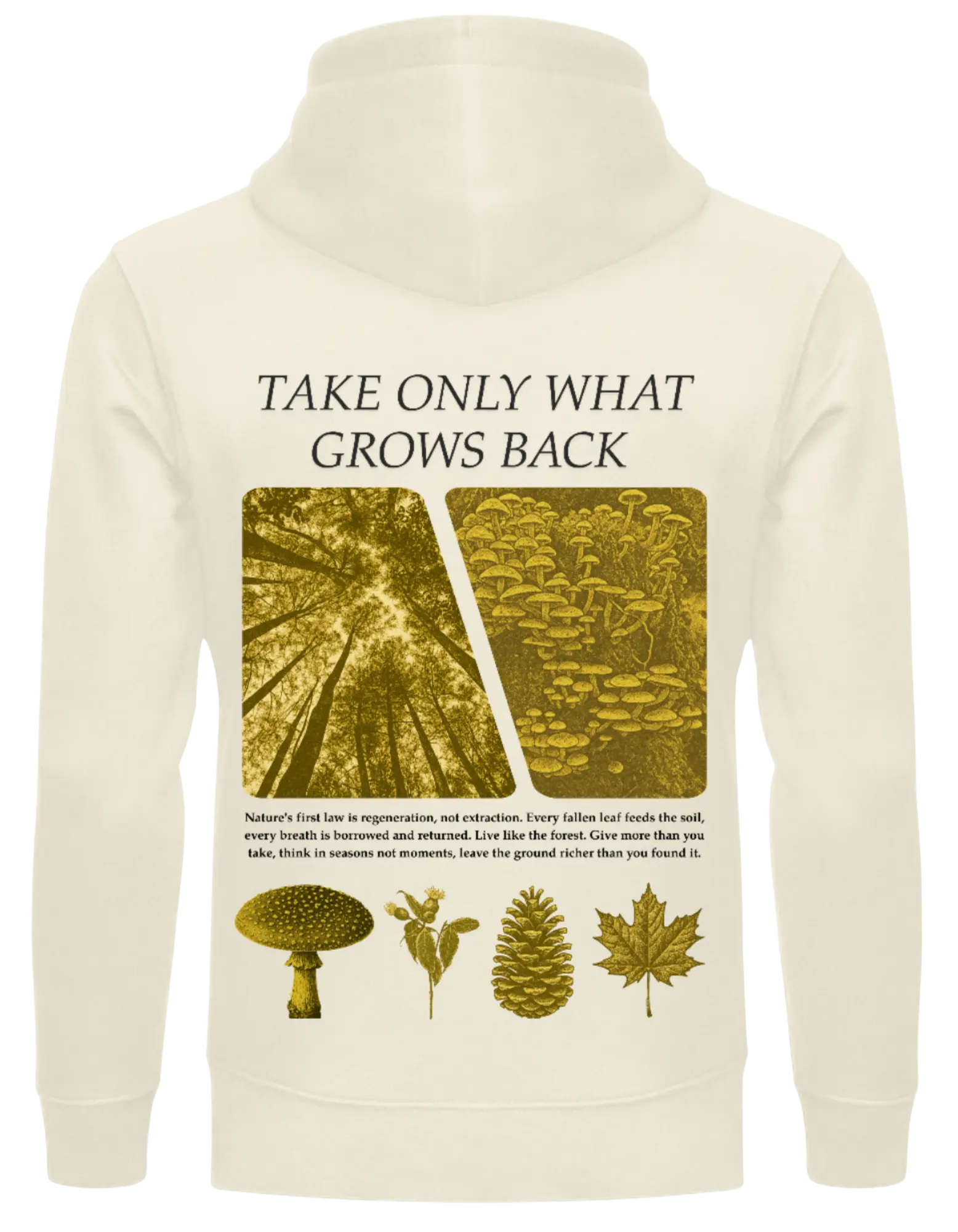 Nature's Law Eco Recycled Hoodie
